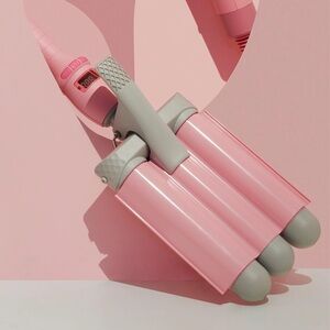 Mermade Hair Pro Three Barrel Curling Iron Beach Mermaid Waves